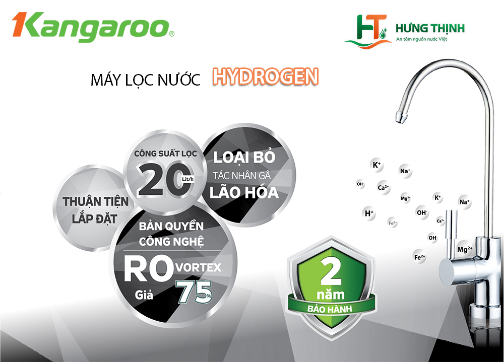Công nghệ tạo nước giàu Hydrogen