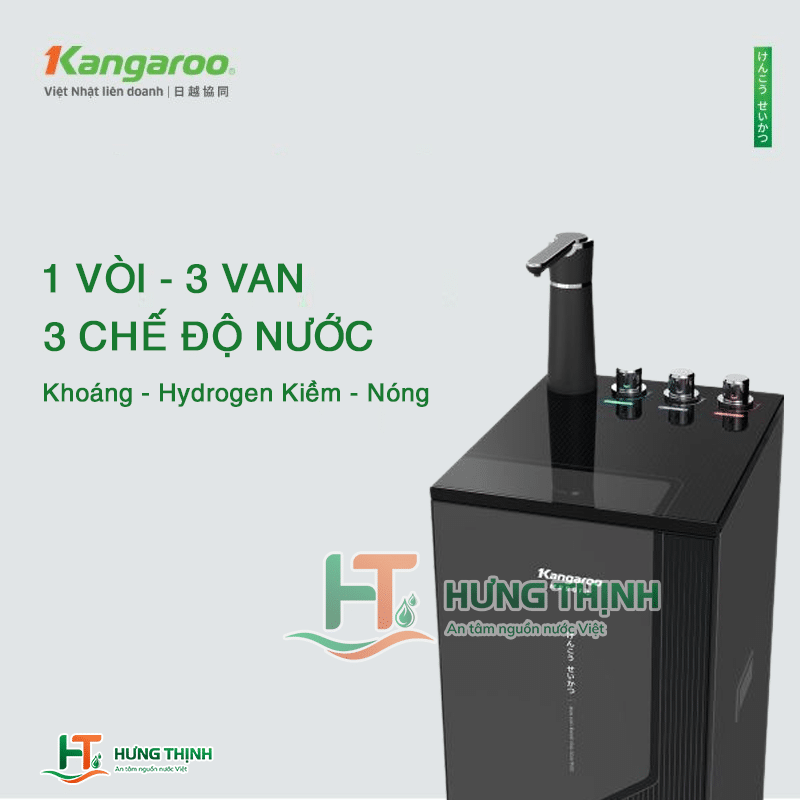 3 chế độ nước khoáng – hydrogen kiềm – nóng