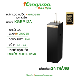 Máy lọc nước Kangaroo Hydrogen ion kiềm KGEP12A1