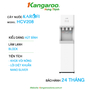 Cây nước nóng lạnh nguội Karofi HCV208