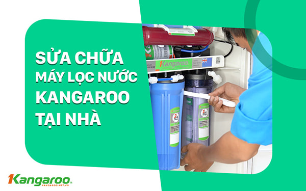 Lựa chọn dịch vụ sửa chữa máy lọc nước tại nhà của Kangaroo Hưng Thịnh 
