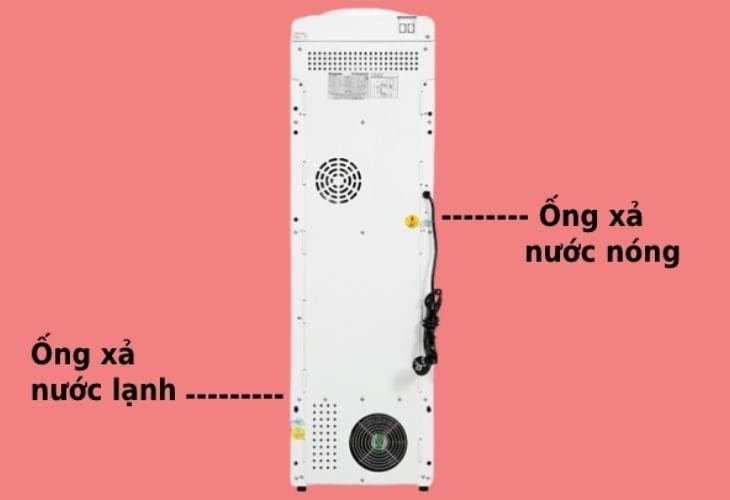 Bạn nên thường xuyên kiểm tra phần đường ống xả của thiết bị để phát hiện sự cố kịp thời