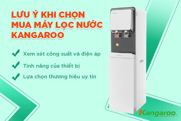Kangaroo Hưng Thịnh – Tổng Kho Kangaroo Chính Hãng | Có Nên Mua Cây Nước Nóng Lạnh Âm Bình Không?