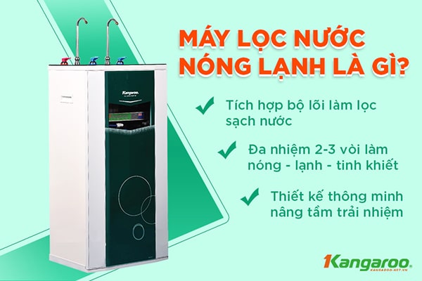 máy lọc nước nóng lạnh kangaroo giá rẻ