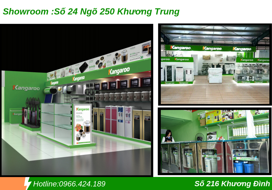 Đại lý máy lọc nước Kangaroo