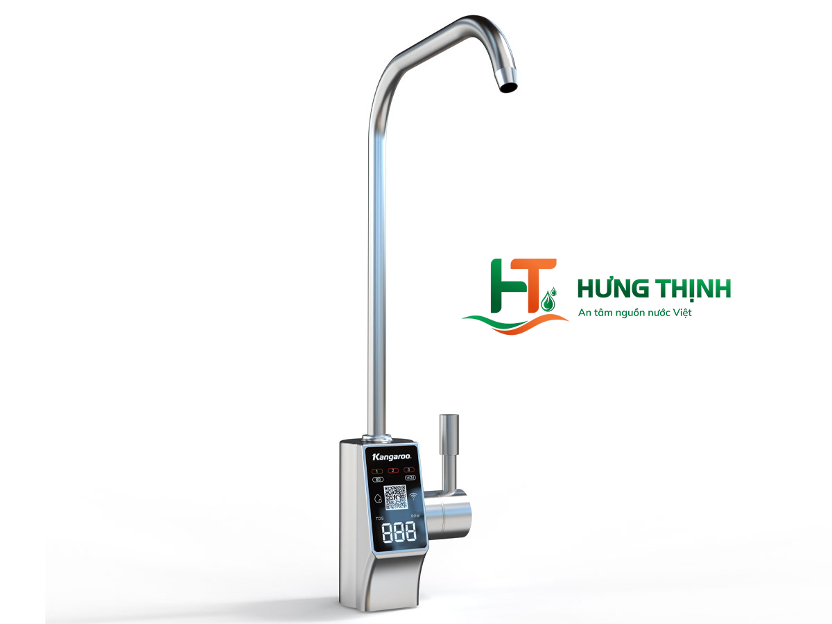 Máy lọc nước Kangaroo Hydrogen KG400US – Trang bị vòi điện tử thông minh