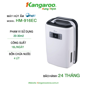 Kangaroo Hưng Thịnh – Tổng Kho Kangaroo Chính Hãng|Máy Hút Ẩm Dân Dụng FujiE HM-916EC