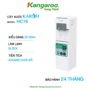 Cây nước nóng lạnh Karofi úp bình HC16