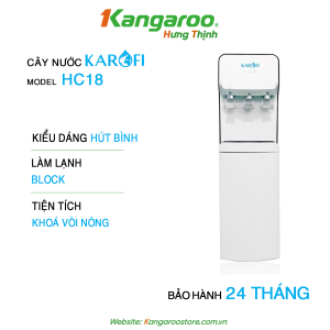 Cây nước nóng lạnh Karofi hút bình HC18