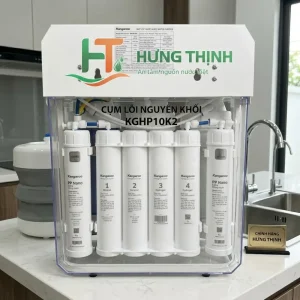 Máy lọc nước Kangaroo Hydrogen KGHP10K2 – Trang bị cụm lõi nguyên khối bổ sung gấp đôi Hydrogen