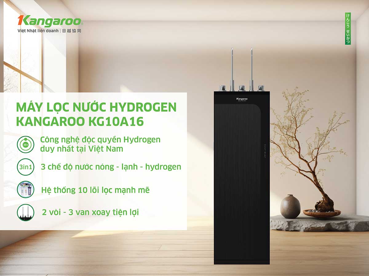 Máy lọc nước Hydrogen Kangaroo KG10A16