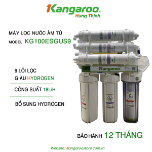 Kangaroo Hưng Thịnh – Tổng Kho Kangaroo Chính Hãng|Máy lọc nước Kangaroo Hydrogen KG100ESGUS9