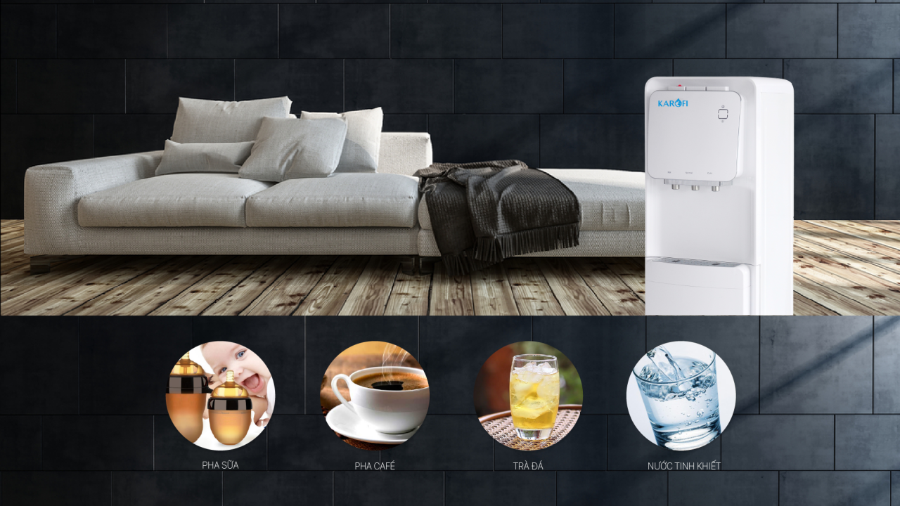 3 chế độ Nóng - Lạnh - Thường tiện lợi