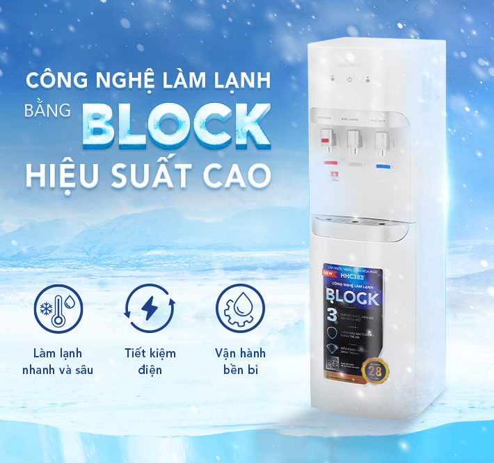Cây nước HHC383 làm lạnh nhanh
