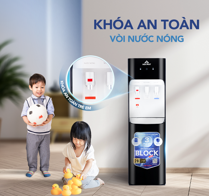 Cây nước nóng lạnh HHC385 an toàn cao