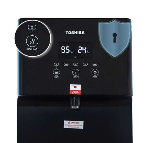 Tính năng khóa vòi nóng an toàn tuyệt đối