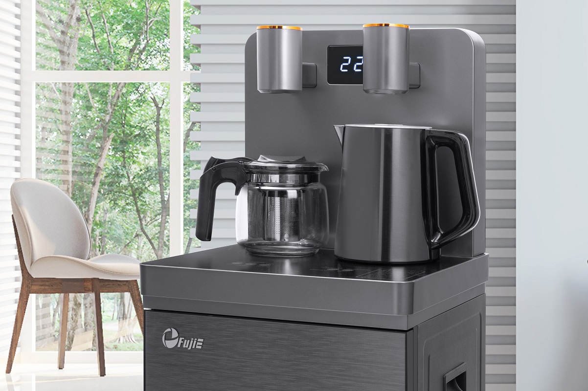 Cây nước nóng lạnh kết hợp bàn pha trà, cafe FujiE TBH1332E