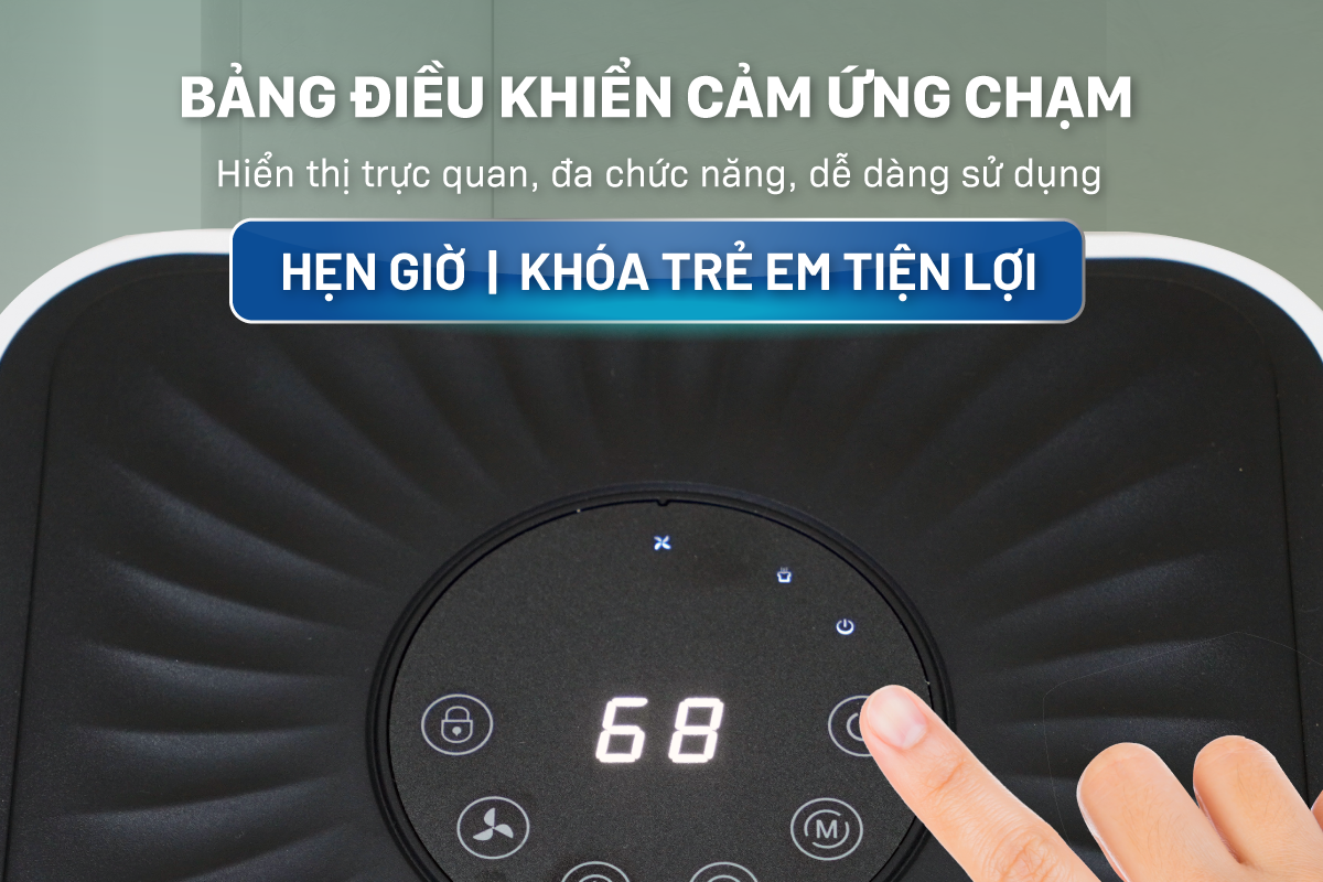 Máy hút ẩm dân dụng Fujihaia DH12W