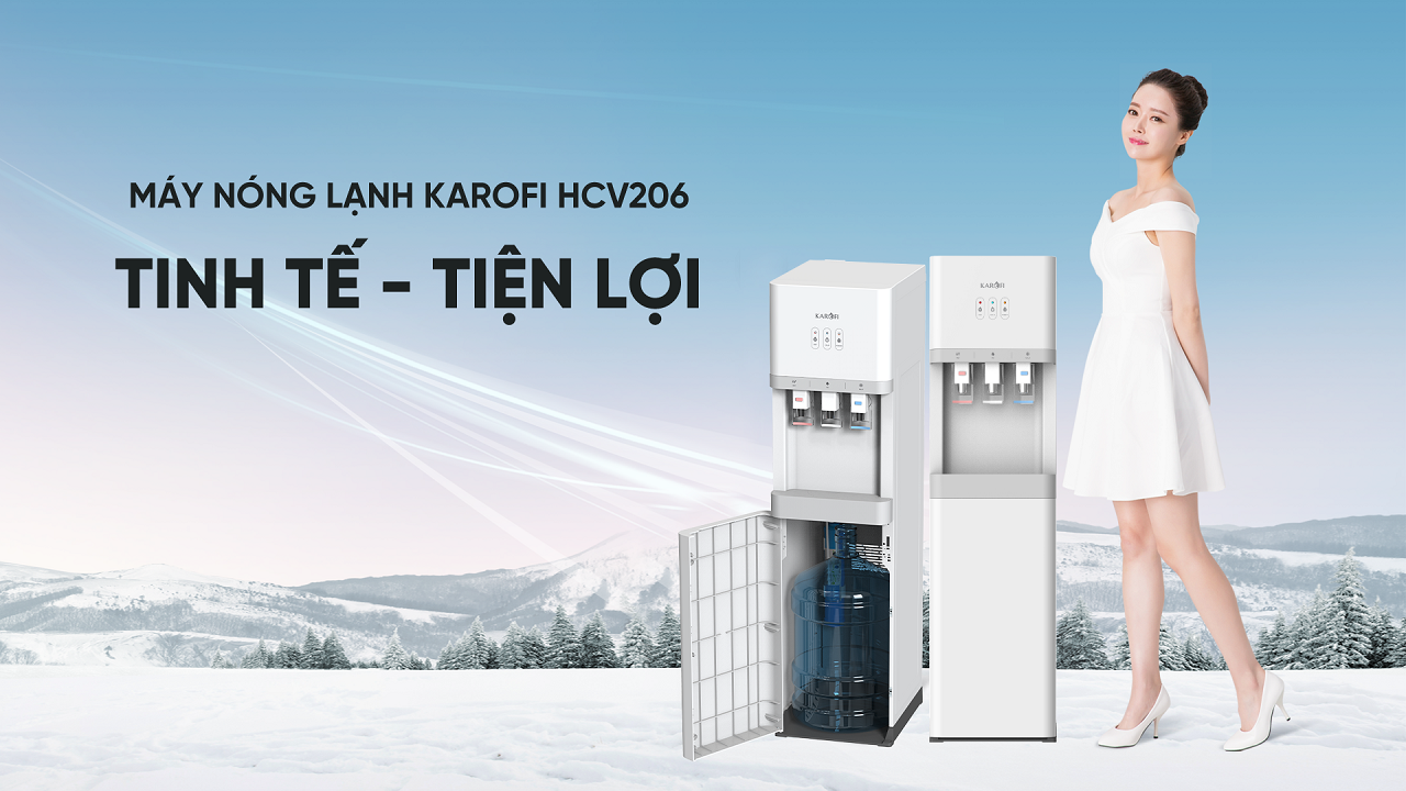 Cây nước nóng lạnh Karofi HCV206