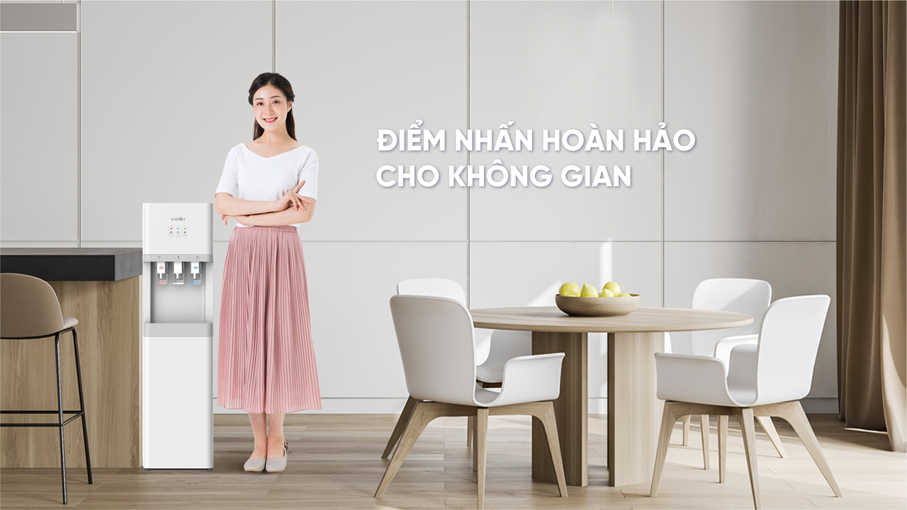 Cây nước nóng lạnh Karofi HCV206 - Điểm nhấn hoàn hảo cho không gian