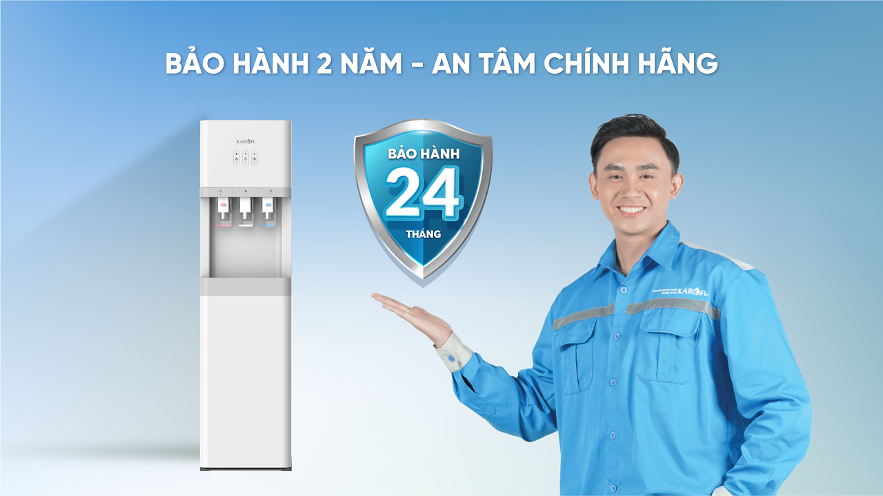 Cây nước nóng lạnh Karofi - Bảo hành 2 năm chính hãng
