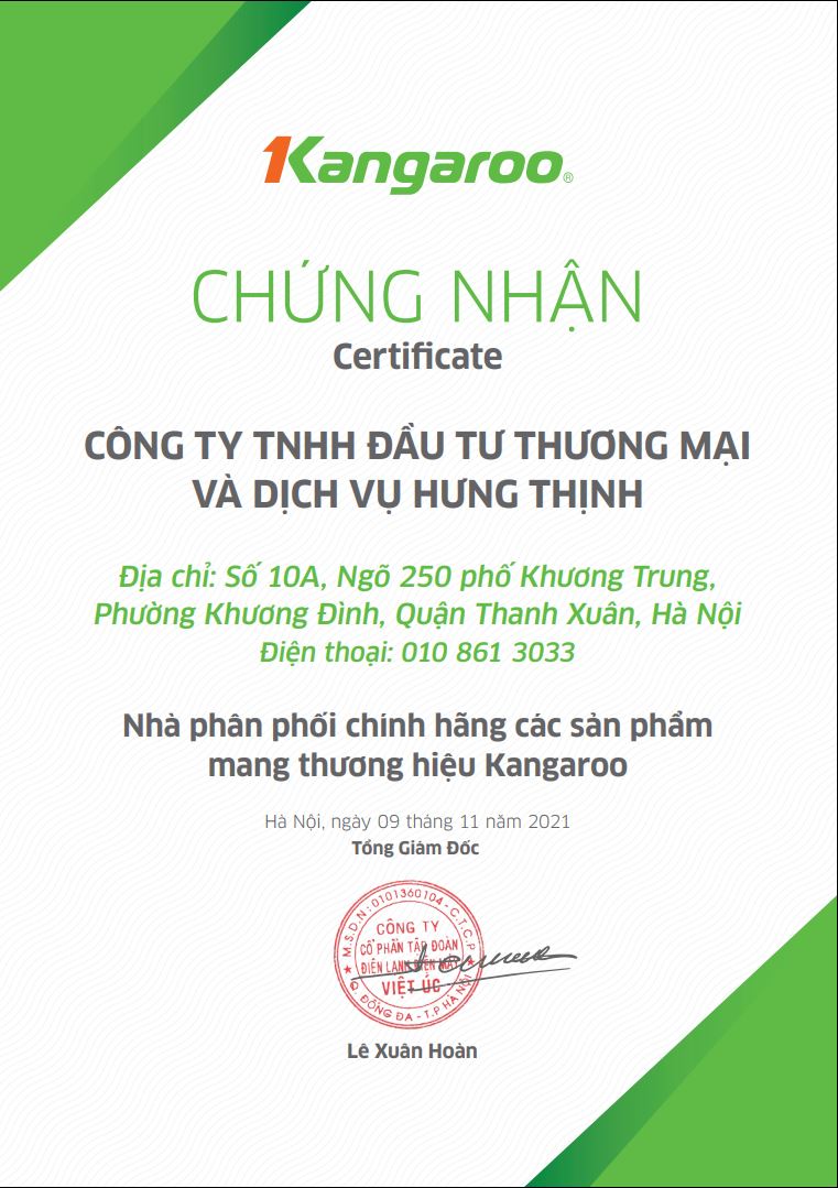 Kangaroo Hưng Thịnh – Tổng Kho Kangaroo Chính Hãng | TOP 5 Máy Lọc Nước Kangaroo Tốt Nhất Được Tin Dùng Hiện Nay