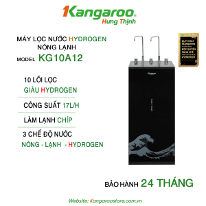 Máy lọc nước Kangaroo Hydrogen nóng lạnh KG10A12