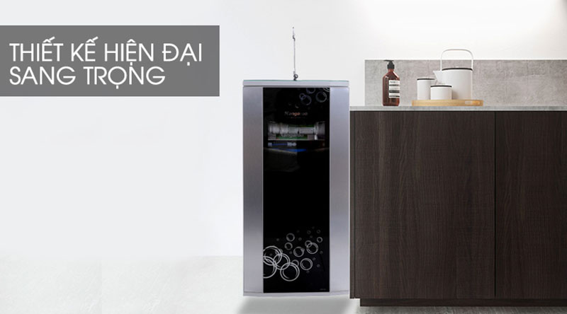 Thiết kế Máy lọc nước RO Kangaroo VTU KG100HA thiết kế hiện đại sang trọng