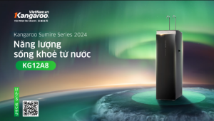 Máy Lọc Nước Kangaroo Hydrogen nóng lạnh KG12A8 - 12 lõi