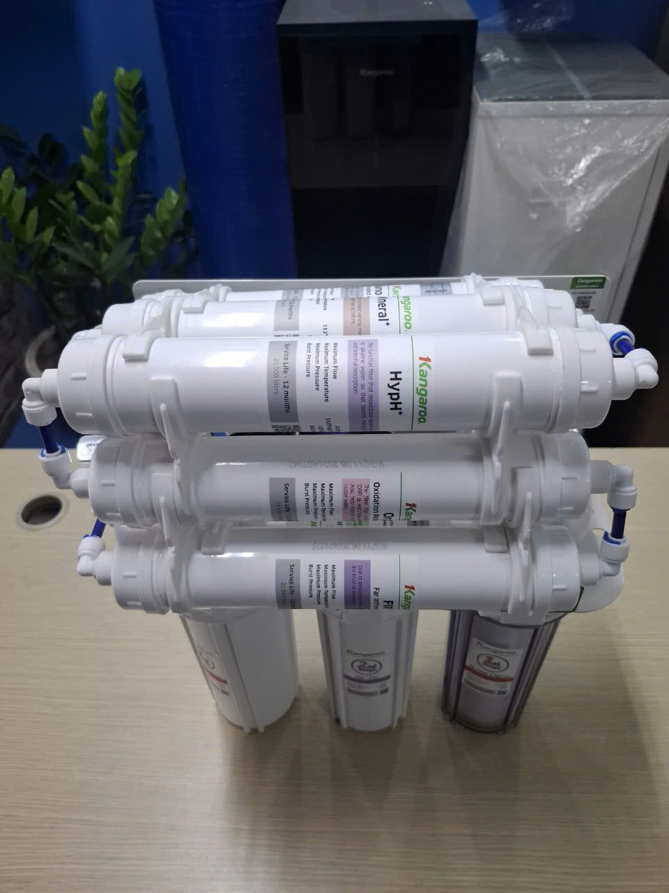 Trang bị 9 lõi lọc mạnh mẽ