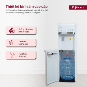 Kangaroo Hưng Thịnh – Tổng Kho Kangaroo Chính Hãng|Cây nước nóng lạnh kèm chức năng làm đá Fujihome WD628C-IM