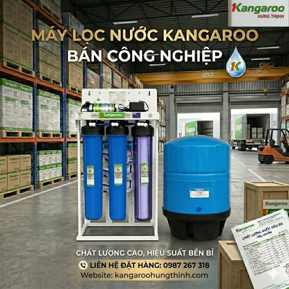 máy lọc nước kangaroo bán công nghiệp